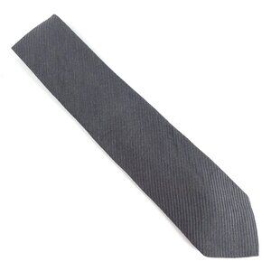 Roberto Verino Men Necktie Silk Wool Blend Striped Color Gray Size 60x4 - NWOT